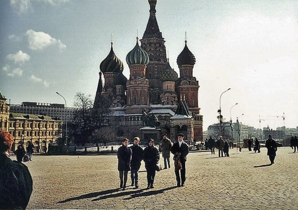 Basilica in Red Square, Moscow Russia