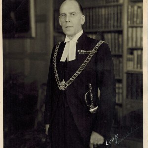 Col. Franklin in his uniform as sergeant-at-arms, house of commons