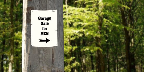 Garage Sale for Men