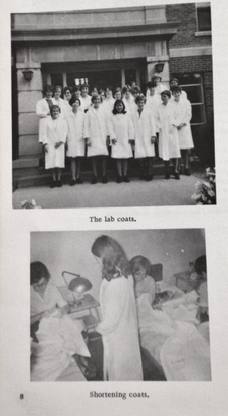 lab coats, 1967