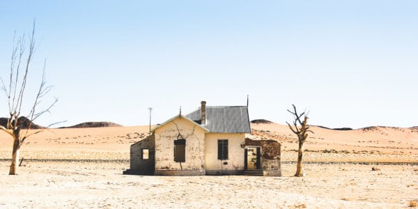 An Abandoned House Demolished