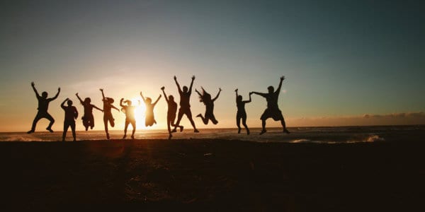 Hippies On Malibu Beach