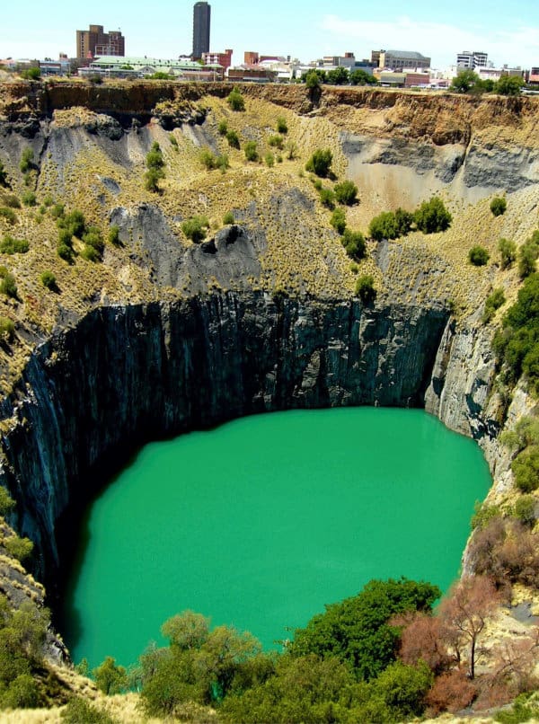 The Big Hole, diamond mine, in Kimberley, South Africa