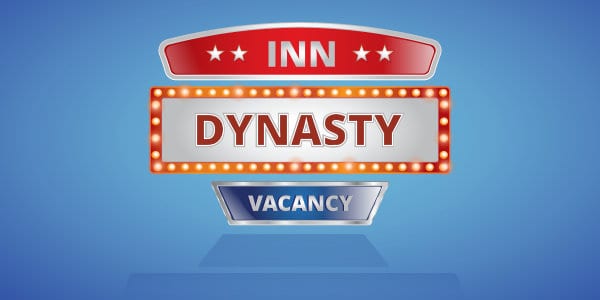 Dynasty Inn Vacancy sign